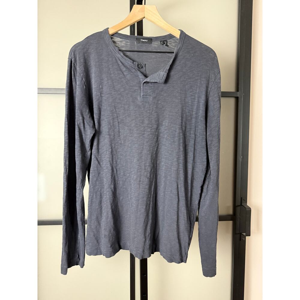 Theory Men's Henley Size Large